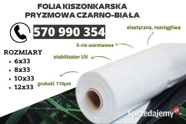 Folia 5cio warstwowa 8x33 m na kiszonkęFOLIE Okręglica