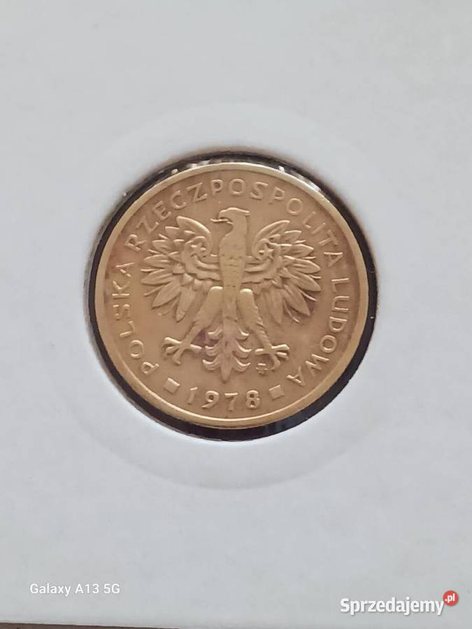 2 złote 1978 r ze znakiem mennicy 10najniższy