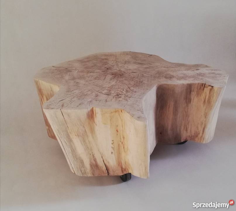 Stolik Kawowy z Pnia drzewa Monolit 30cm Kostrzyn