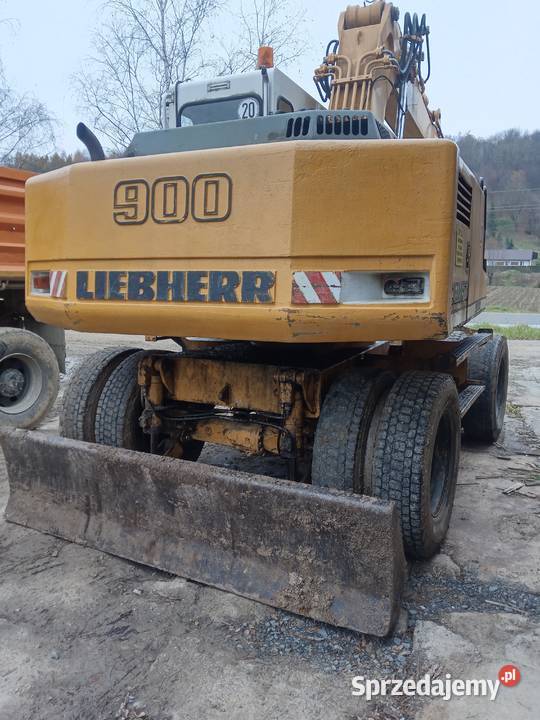 Koparka liebherr Koparki Manasterz