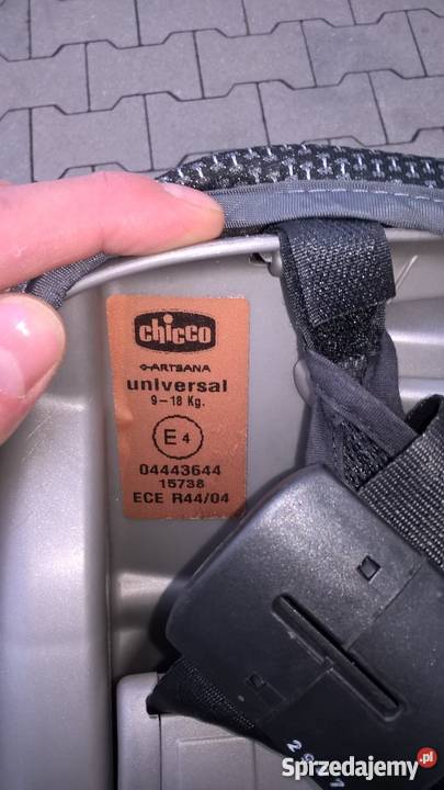 CHICCO ARTSANA UNIWERSAL 918 ISOFIX STAN IDEALNY Warszawa