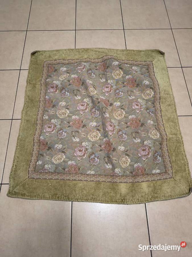Narzuta kapa gobelinowa Beliani wzór kwiatowy łódzkie