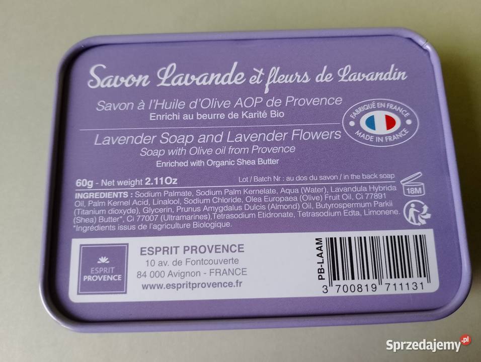 Metalowe pudełko na zawiasach z motywem pola Dom i Ogród Oborniki