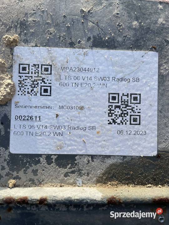 ŁYZKA SW03 60 Rok produkcji 2023 świętokrzyskie Staszów