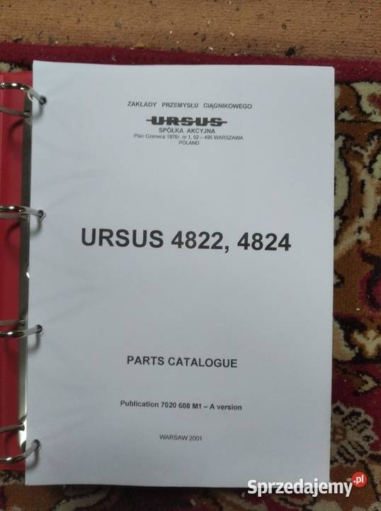 Katalog części ciągnika 48224824 Lublin