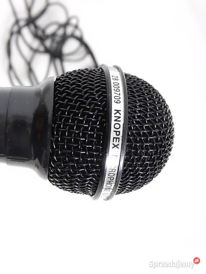 Nowy Mikrofon Dynamiczny KNOPEX Idealny do Biłgoraj