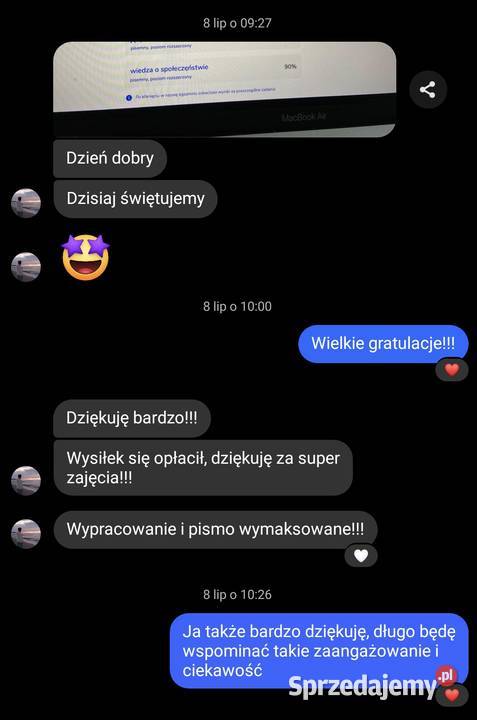 Korepetycje WOS wiedza o społeczeństwie Warszawa