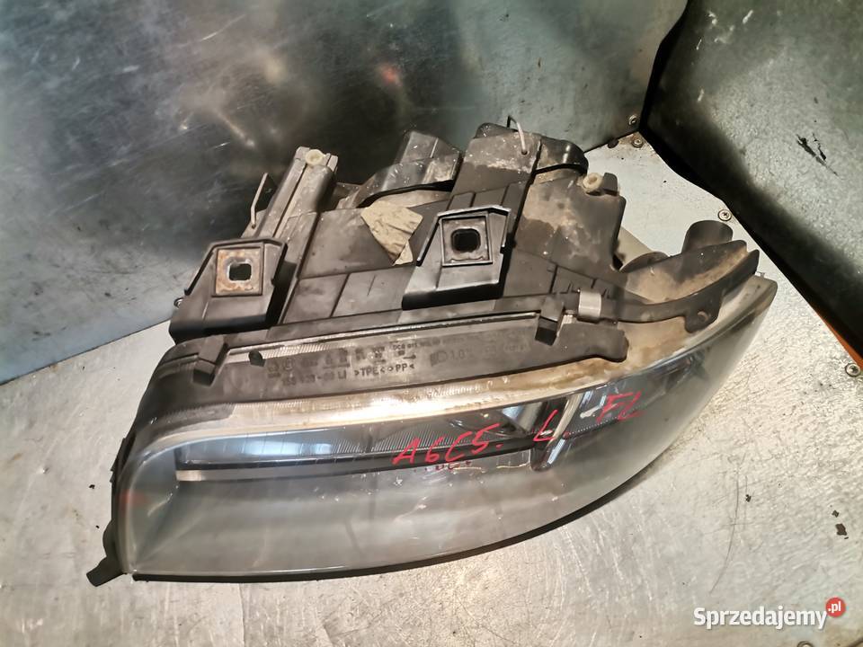AUDI A6 C5 FL REFLEKTOR LAMPA LEWY PRZÓD XENON Lampy przednie Nowy Sącz