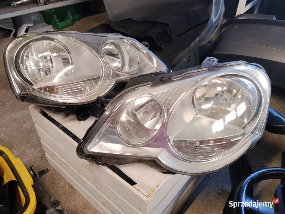 Lampy Przód Reflektory Komplet VW Polo IV FL 9N3 Zbąszyń sprzedam