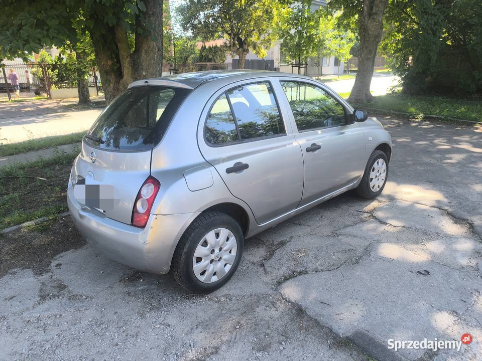 Nissan Micra niski przebieg nie pognita benzyna Zgierz sprzedam