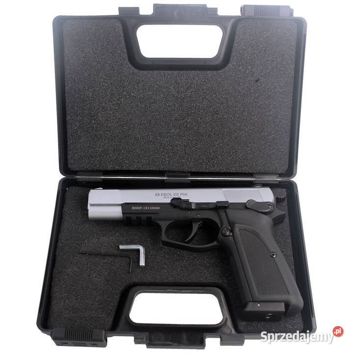 Pistolet wiatrówka EKOL Voltran ES P66 White 45 Sporty strzeleckie i myślistwo Warszawa