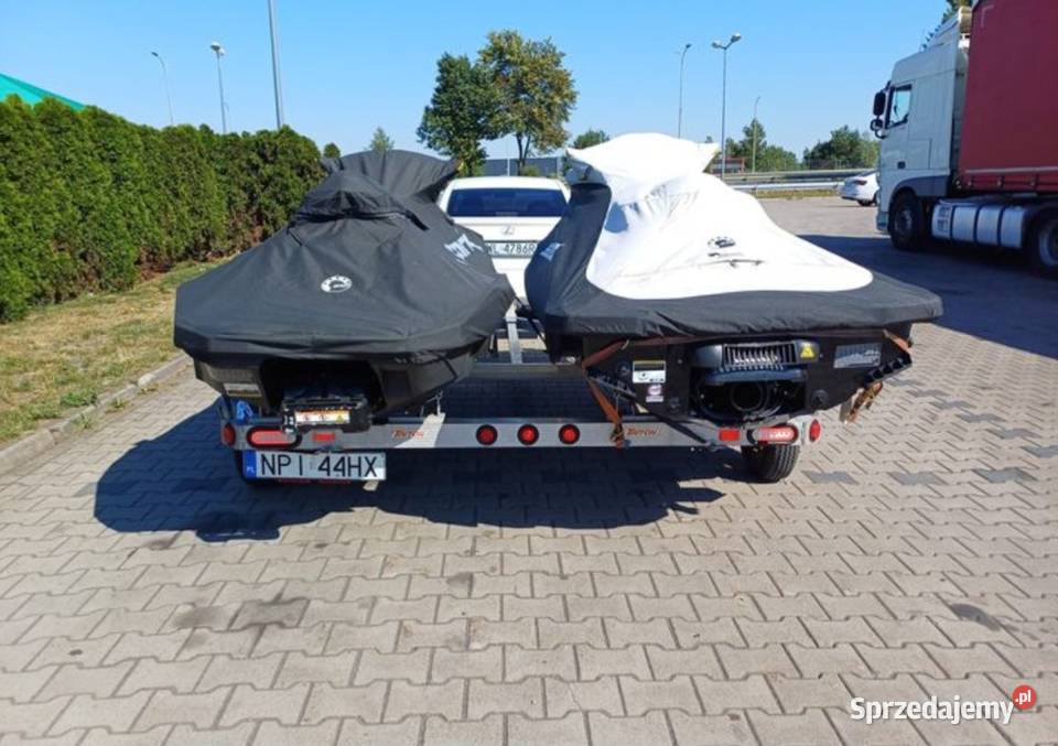 Przyczepa Triton aluminiowa pod dwa skutery Warszawa