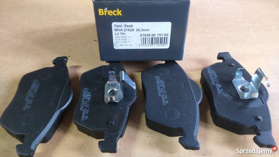 Klocki hamulcowe OPEL SAAB Części Ciechanów