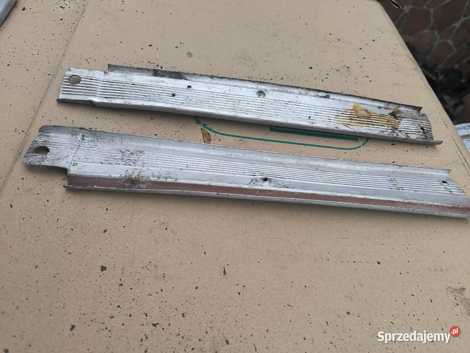 Fiat 125p klasyk nakladki listwy progowe alu podkarpackie Stalowa Wola