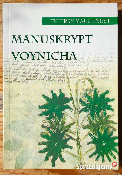 Manuskrypt Voynicha Thierry Maugenest miękka sprzedam