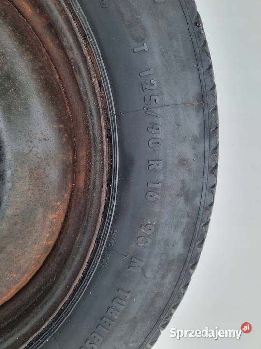 KOŁO12585 R16 ZAPASOWE DOJAZDOWE Ford C Focus Rudka