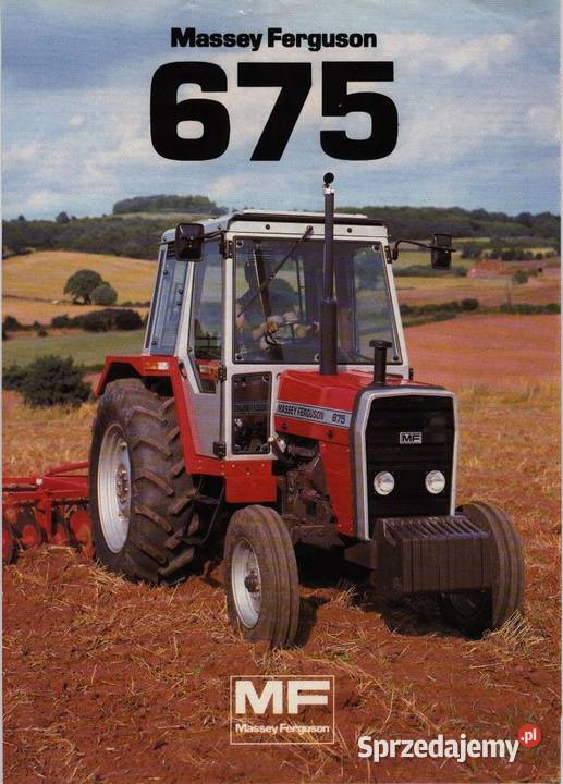 Katalog części MF 675 Massey Ferguson Kultura i Rozrywka Szamotuły sprzedam