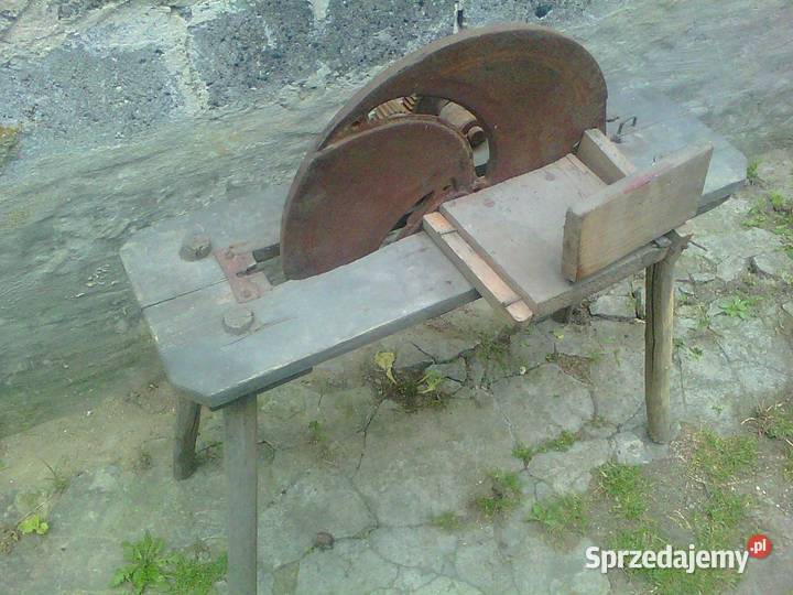 stara szatkownica na korbę śląskie Zawiercie