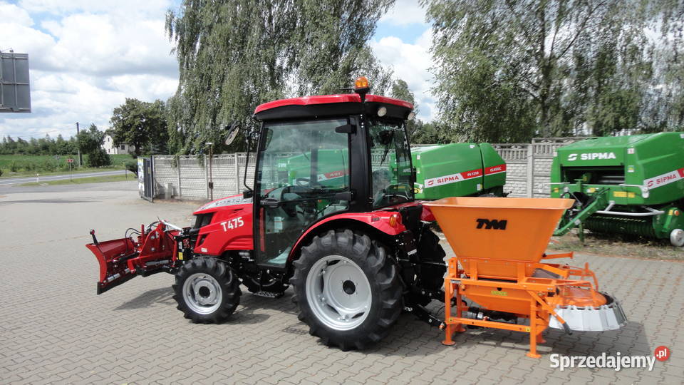 Ciągnik Komunalny TYM T475 Rolniczy 46 wersja Zaczep dolny Ciągniki Kozenin