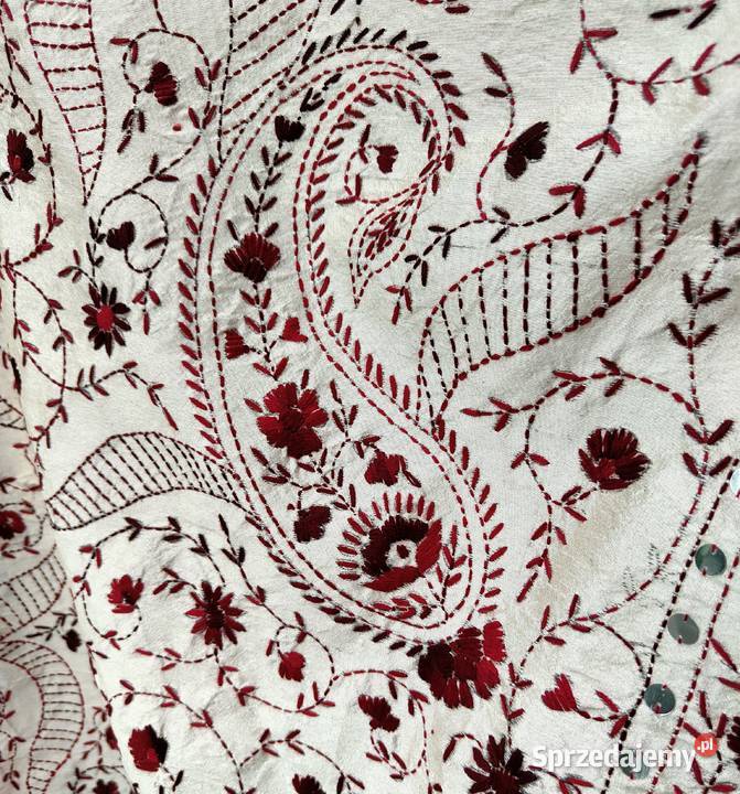 Orientalna chusta dupatta haftowana ręcznie zachodniopomorskie Szczecin