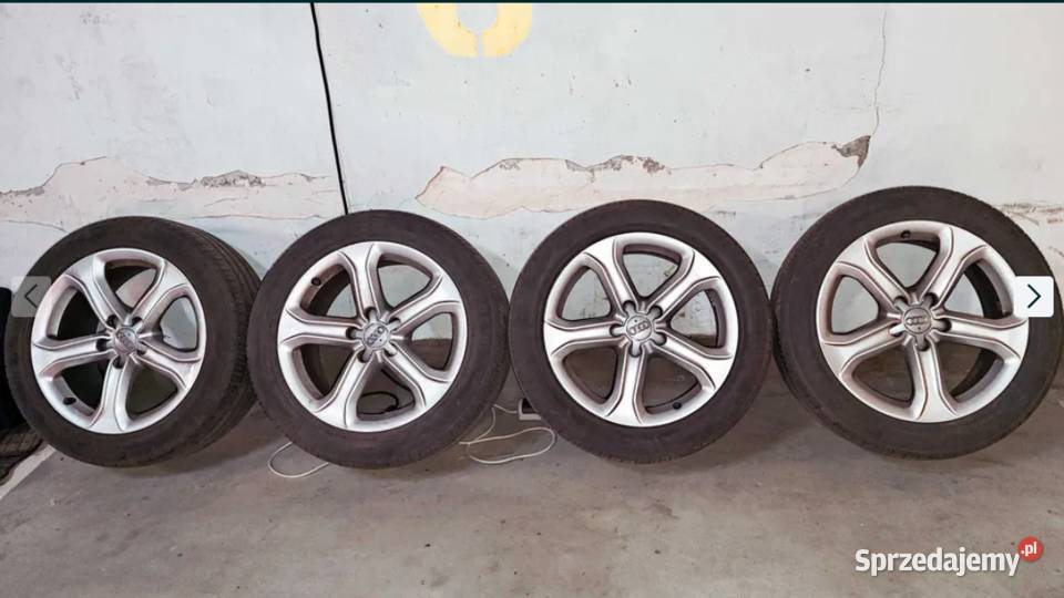 Oryginalne felgi Audi 17 5x112 z oponami Gdańsk