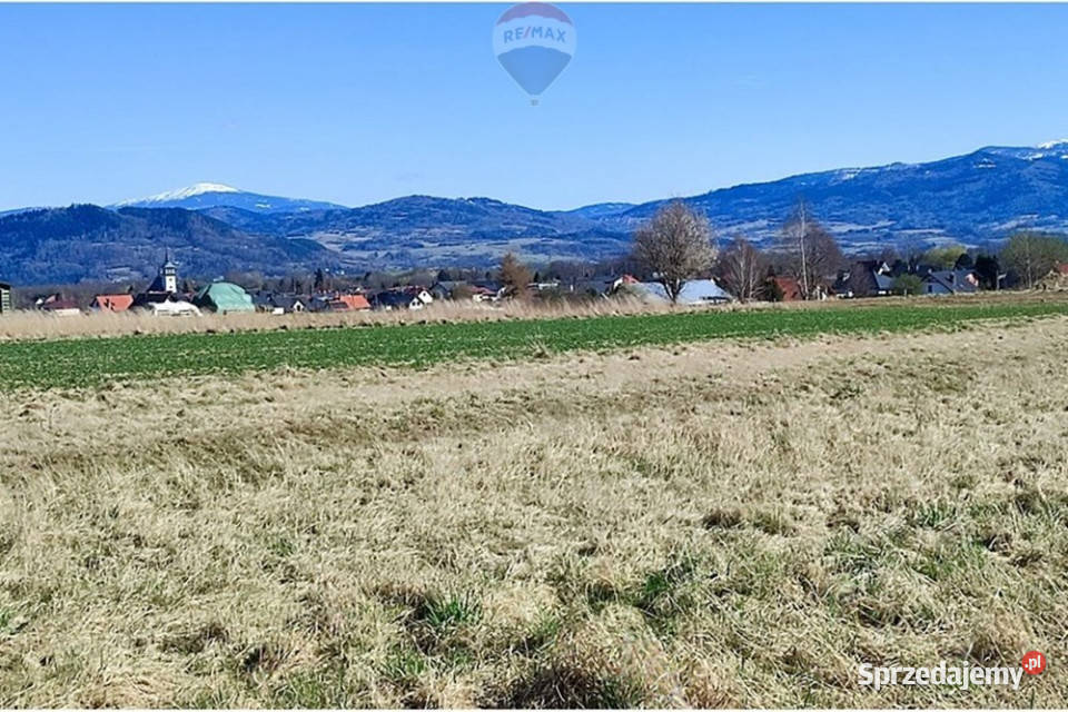 360 widoku na Beskidy miejsce na Twój dom Lipowa