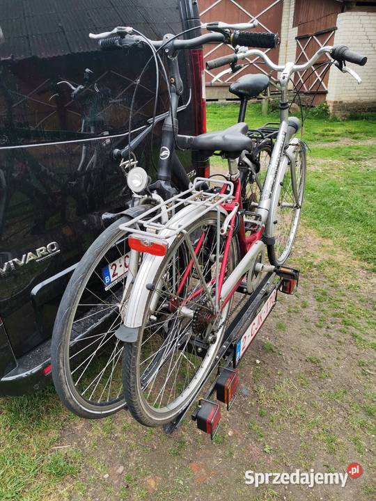 Bagaznik rowerowy na 2 rowery Zakrzew-Kolonia