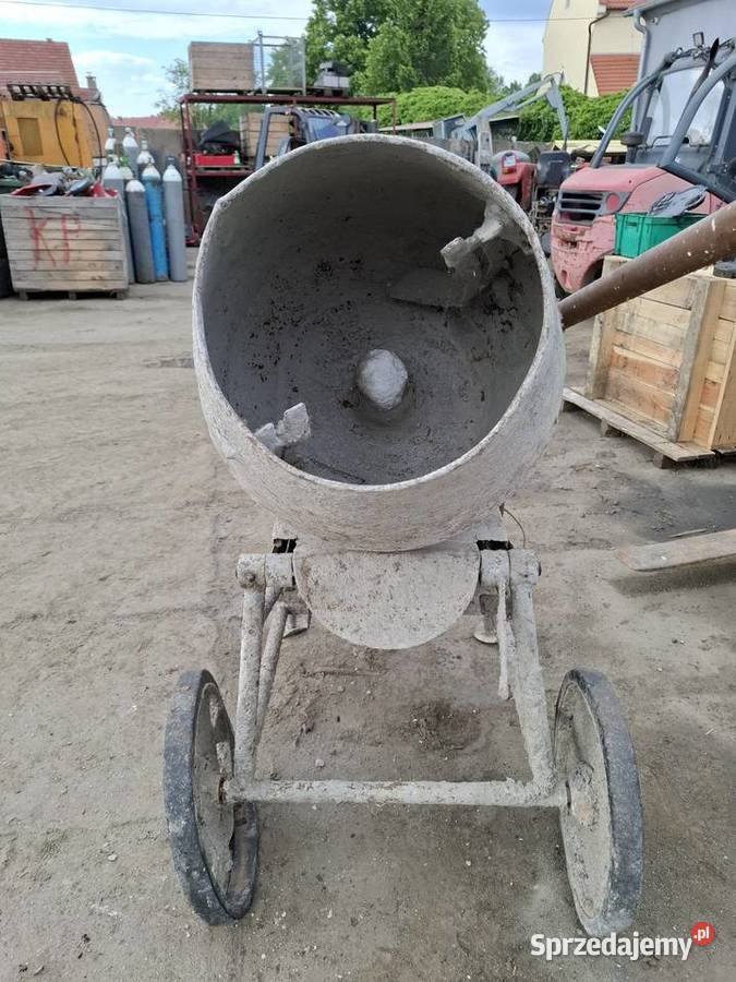 Betoniarka na przekładni mechanicznej na 220v Targoszyn