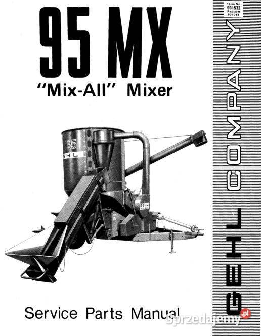 GEHL MIX 95 115 100 125 120 130 135 170 katalog Kielce