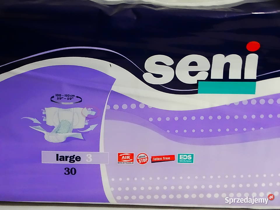 Pieluchomajtki Super SENI PLUS 3 Large 26 duża Biłgoraj