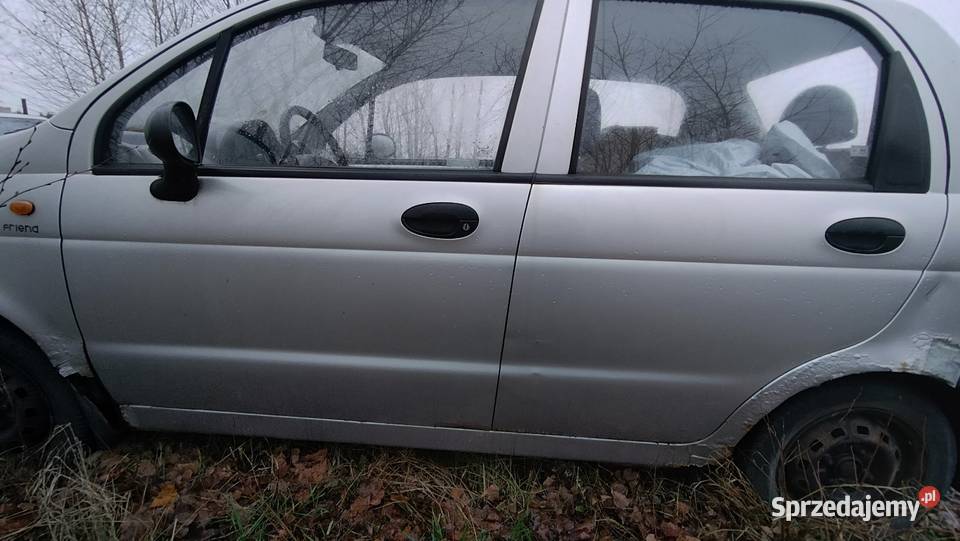 Drzwi przednie lewe Daewoo Matiz