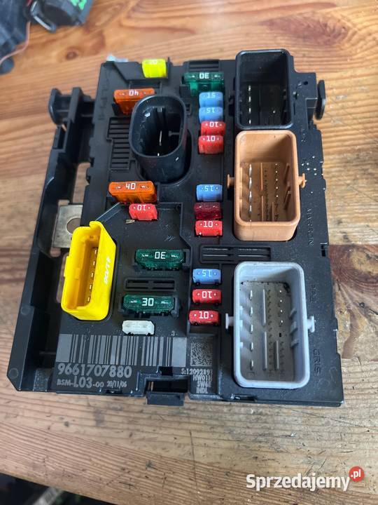 Modul bsm citroen peugeot 9661707880 wielkopolskie Margonin sprzedam