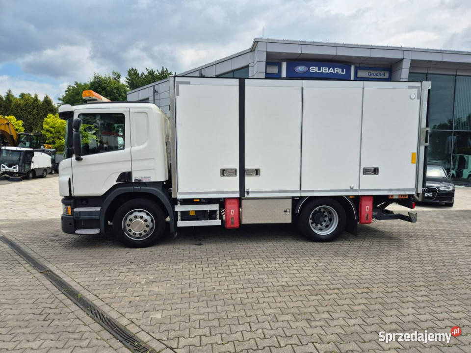 Scania P230 KONTENER OTWIERANY BOK IDEALNY DO śląskie Łaziska Górne sprzedam