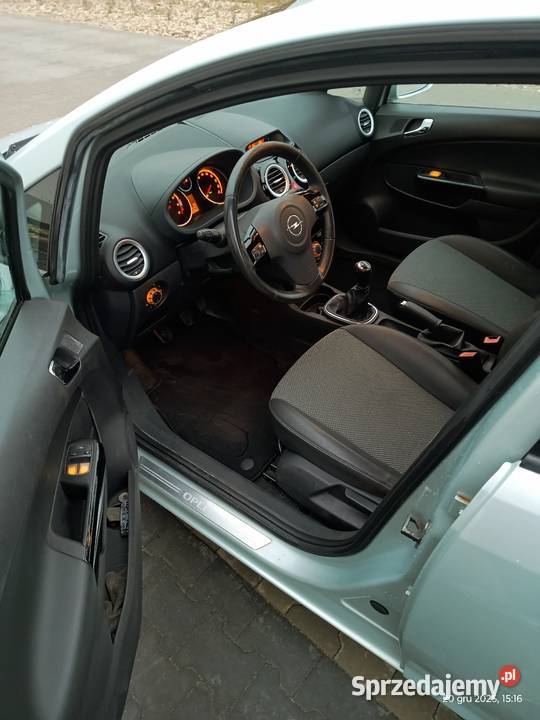 Opel Corsa 2009 14 benzyna Super stan Corsa Pruszcz Gdański