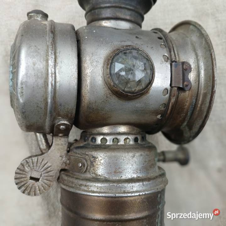Stara lampa karbidowa lampka Warszawa