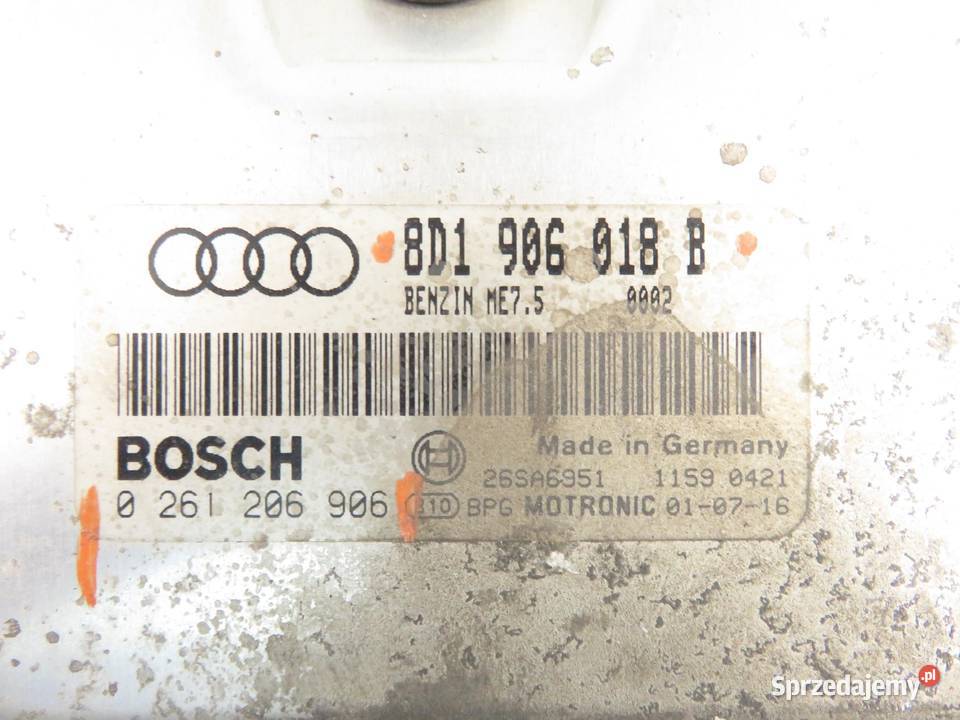 STEROWNIK VW GOLF IV 18 20V 0261206906 sprzedam