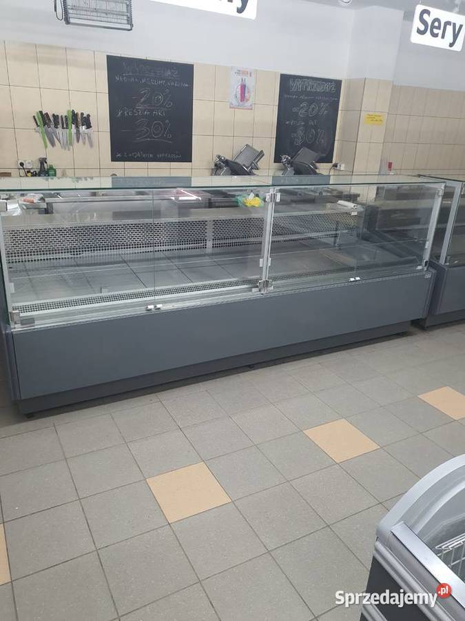 Lodówka vitryna wedliniarska
