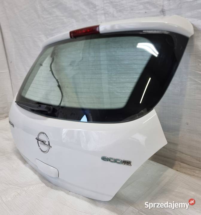 OPEL CORSA D TYLNA TYŁ KLAPA BAGAŻNIKA kompletna
