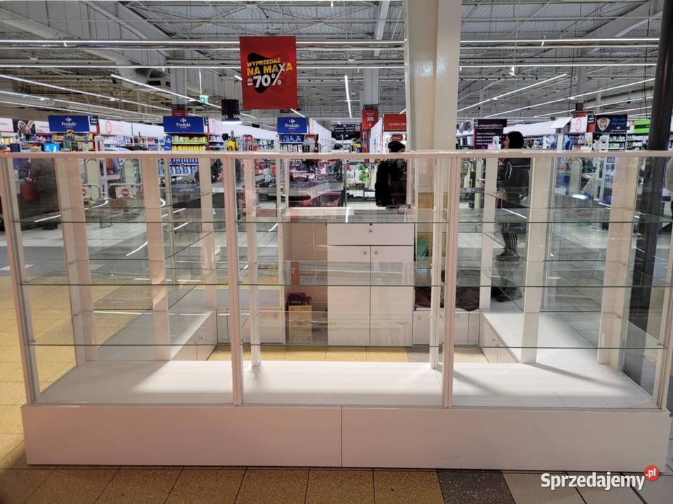 Meble sklepowe stoisko wyspa handlowa Kąty Wrocławskie