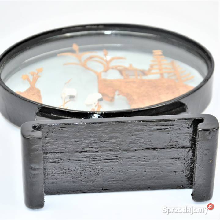 Chiński świat w miniaturze rękodzieło pocz XXw Warszawa