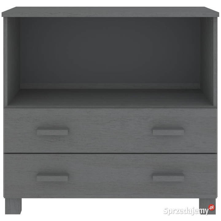 Szafka HAMAR ciemnoszara 85x35x80 drewno sosnowe mazowieckie Warszawa