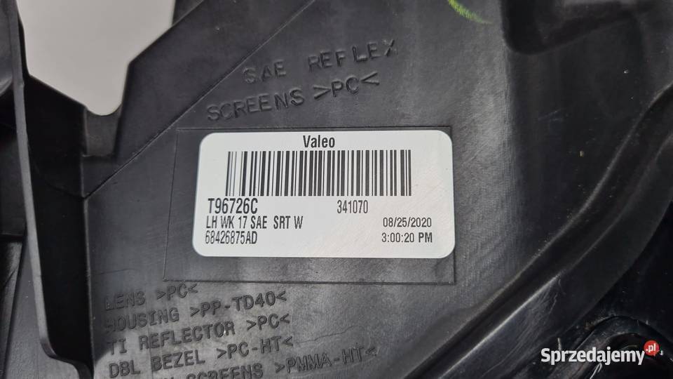 Lampy Grand Cherokee WK2komplet Xenon OEM Valeo