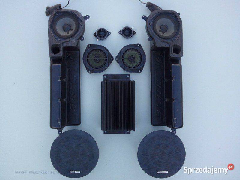 AUDI A8 D2 ZESTAW WZMACNIACZ GLOSNIKI BOSE AUDIO osobowe wielkopolskie Przemęt