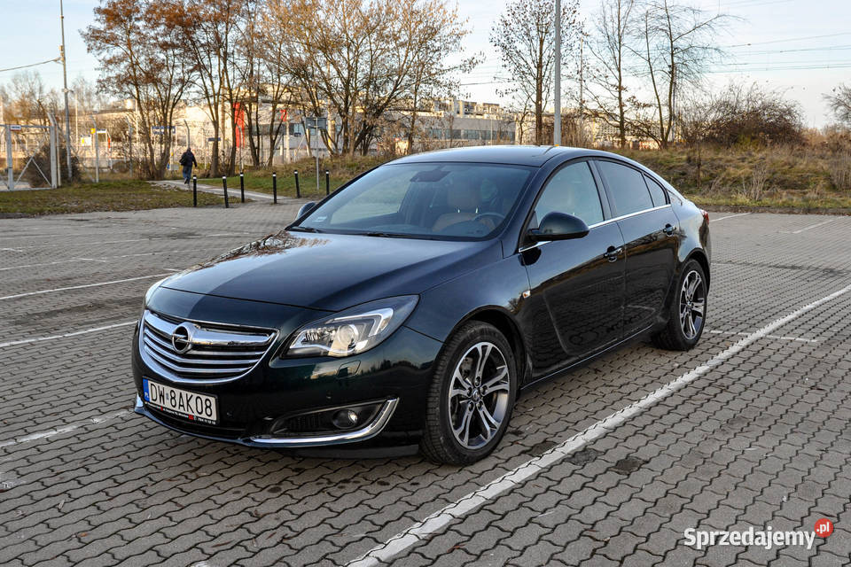 Opel Insignia 20T 250 Bezwypadkowy Skóry Salon manualna Wrocław