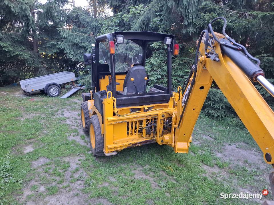 Mini koparko ładowarka JCB 1CX Strzegom