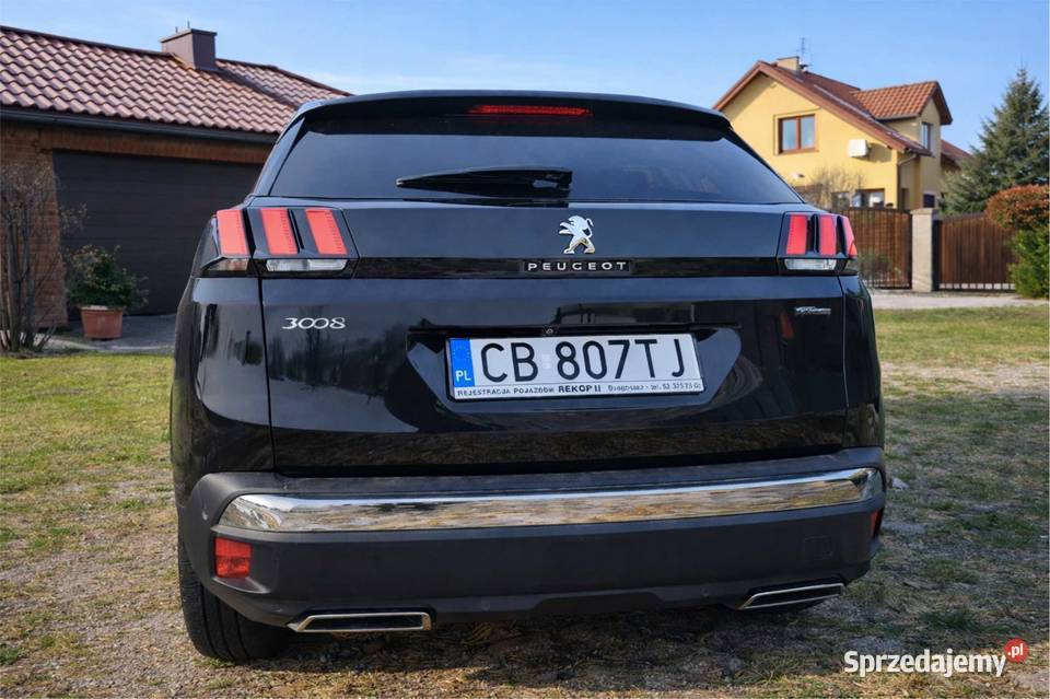Peugeot 3008 12 Benzyna GTline 2018 Przebieg Rok produkcji 2018 Bydgoszcz
