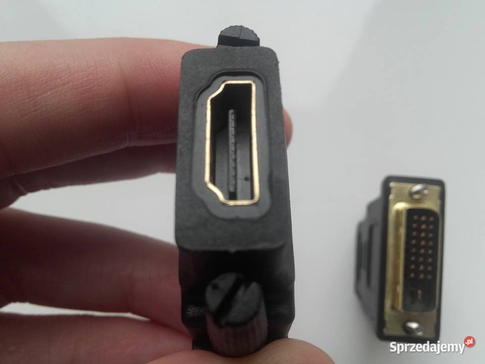 Adapter DVI 241 HDMI HDMI DVI Kable Converter Bydgoszcz