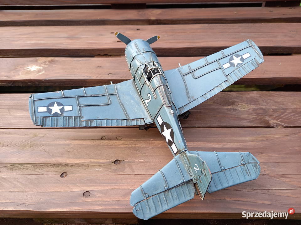 Kolekcjonerski metalowy model samolotu Vought Warszawa sprzedam