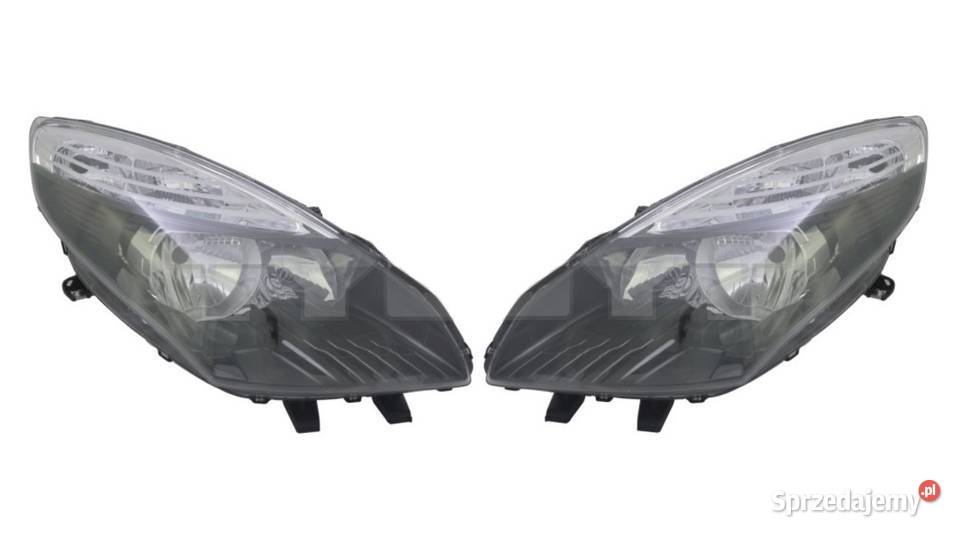 Renault Scenic 0911 Reflektor przedni lampa łódzkie Łódź