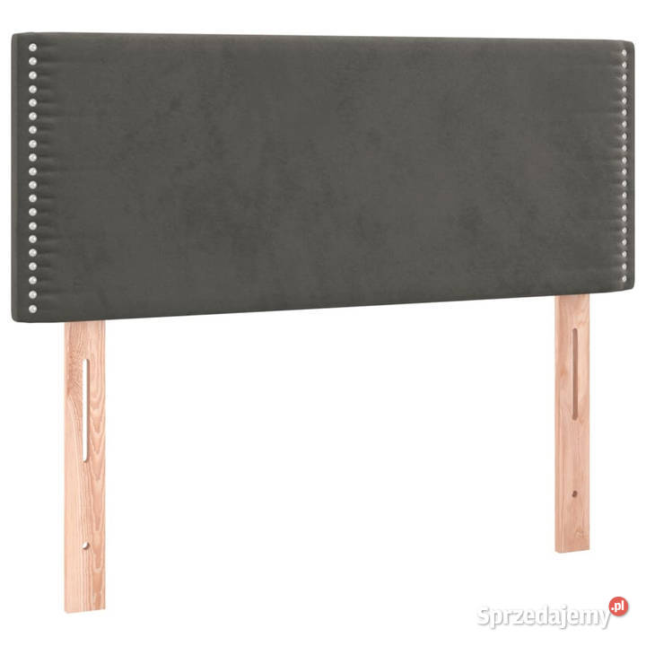 Zagłówek do łóżka z LED ciemnoszary 90x5x7888 Warszawa